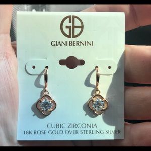 Giani Bernini 18k Rose Gold over Sterling Earrings